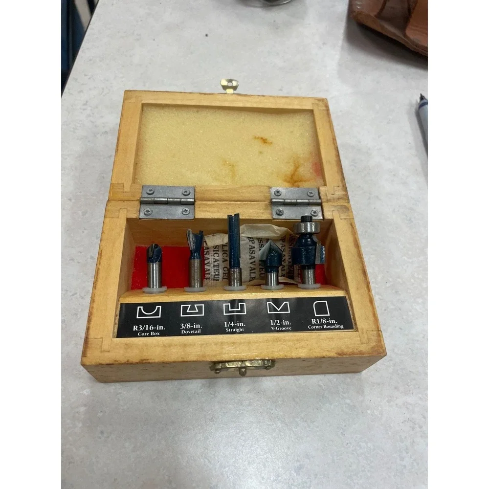 Companion 5 Piece Router Drill Bit